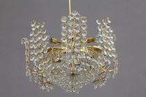 Crystal glass chandelier,
Bakalowits und Söhne,...