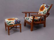 huge armchair with ottoman,
Architect Hugo Gorge,...